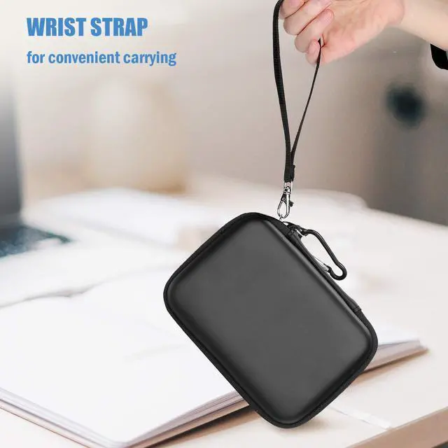 Alt view image 5 of 7 - External Hard Drive Travel Case for 2.5" HDD/SSD -Black