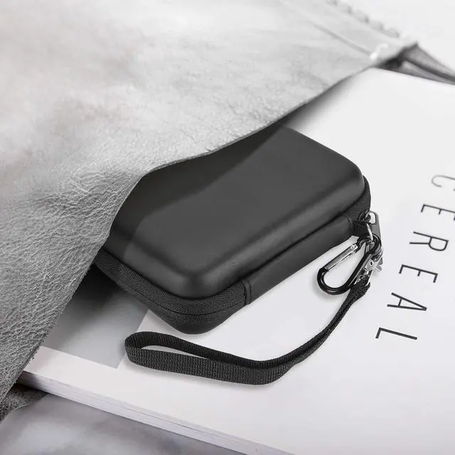 Alt view image 7 of 7 - External Hard Drive Travel Case for 2.5" HDD/SSD -Black