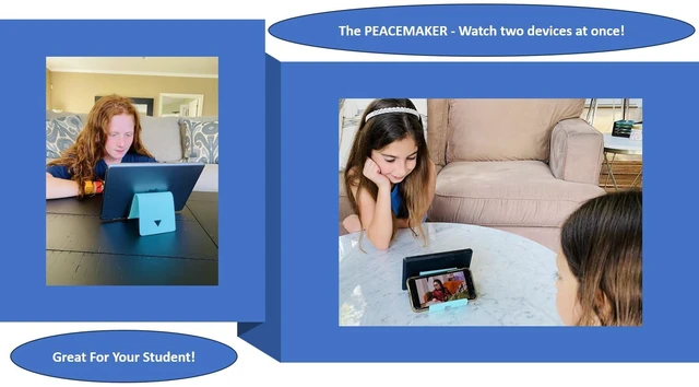 Alt view image 6 of 7 - Buddy Cell Phone and Tablet Stand Companion - Ideal for Air Travel, Work, and Home Use - Flexible Holder for All Mobile Devices - The Ultimate iPhone Cell Phone Stand Solution