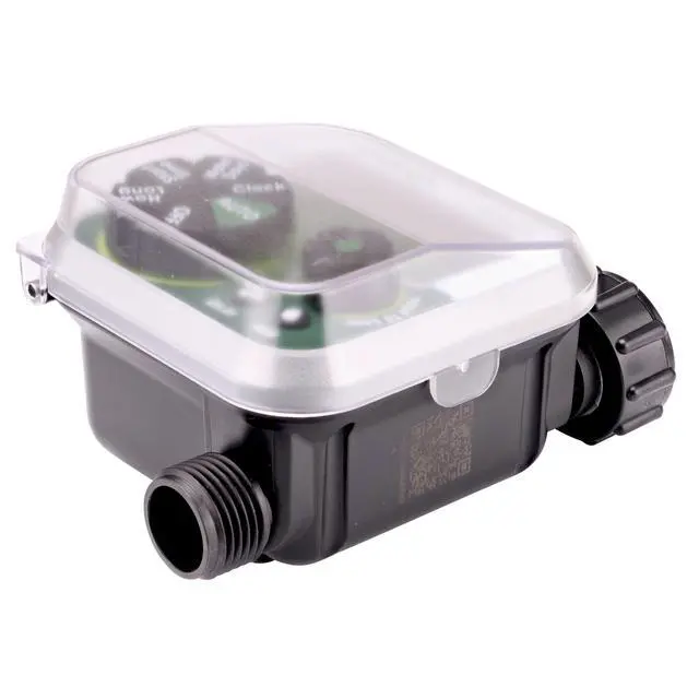 Alt view image 7 of 7 - Digital Hose-End Automatic Water Timer, Connects to Garden Faucets and Hose Bibbs, with Back-Lit LCD Screen for Drip Irrigation, Garden, Self-Watering, Grey