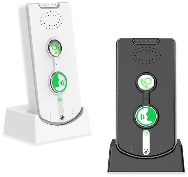 Main image of 2 Way Voice Intercom,Wireless Intercom System Elderly,Long Range,Push to Talk,Home Security,Indoor Outdoor System,Fit for Home Hospital Office