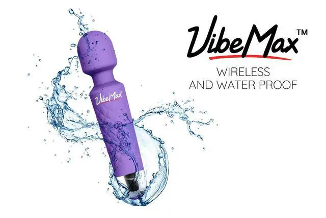 Alt view image 3 of 4 - Rechargeable Personal Massager - Powerful Multi Speed Vibration - Whisper Quiet - Waterproof - for Muscle Tension Relief in Neck, Back, Shoulders, Legs and Feet - Purple