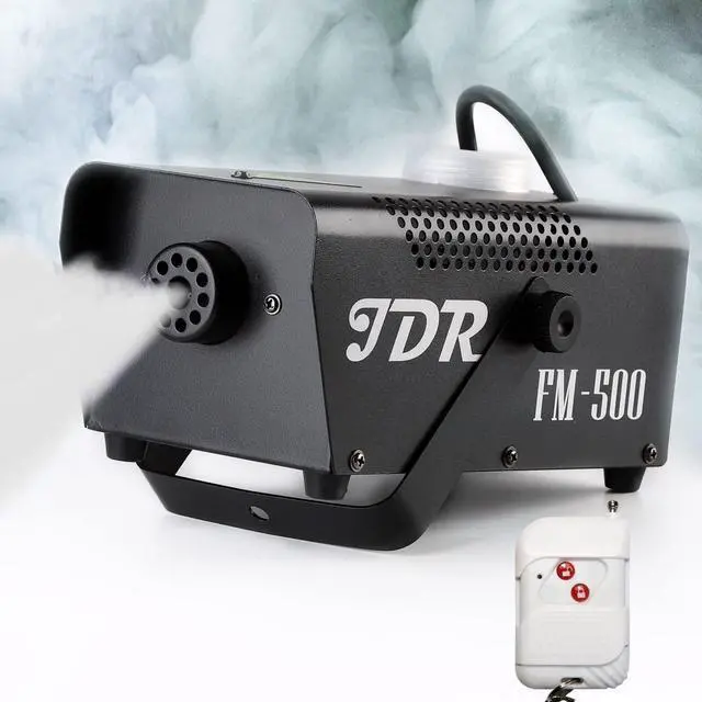Main image of Fog Machine Mini 500W Smoke Machine with Auto Mode and Wireless Remote Control Portable Fogger for Outdoor, Parties, Stage Effect, Indoor, Disco, Halloween, Disinfection or Weddings 2500CFM|FM-3
