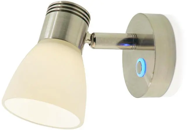 Main image of RV Interior Lights LED 12V Fixtures Dimmable Boat Reading Lamp 12 Volts 3W Wall Sconce LED for Marine Caravan Camper Van Indoor Warm White Sconces Lighting