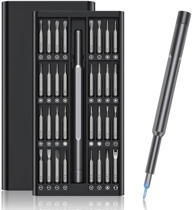Main image of Precision Screwdriver Set 33-In-1 Small Screwdriver Set,Mini Screwdriver Kit Magnetic Professional Electronic Repair Tool for PC,Computer,Laptop,Iphone,Cell Phone,MacBook,Tablet,Watch,Glasses