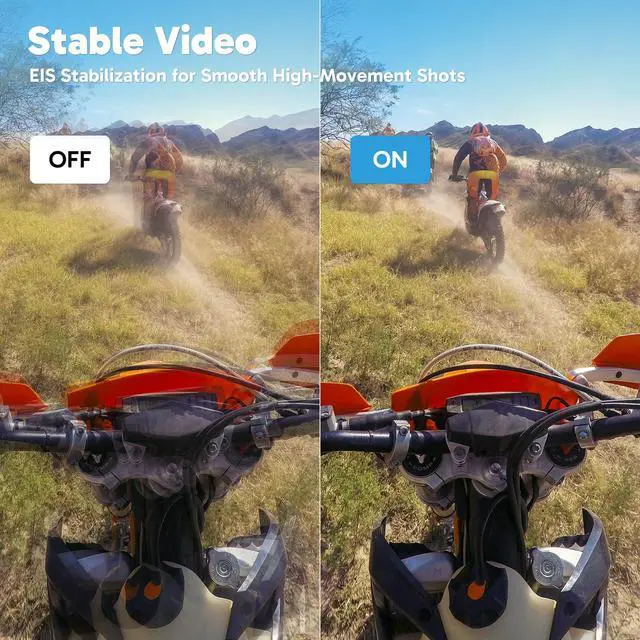 Alt view image 3 of 7 - Brave 4 Action Camera 4K 30fps Ultra Hd Video 20MP Photo, EIS, WiFi Remote Control, 2X Batteries, Waterproof Underwater Camera for Snorkel, Travel, Motorcycle, Bicycle, Helmet Accessories Kit