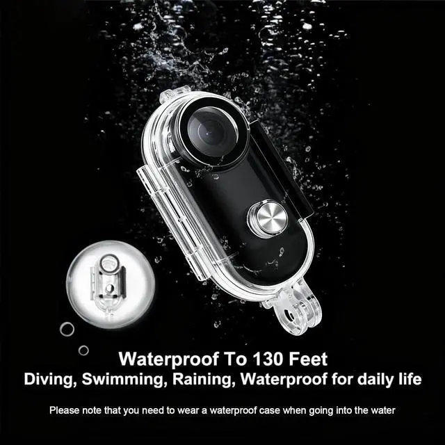 Alt view image 4 of 7 - Thumb Action Camera | Mini POV Sports Camera, Waterproof Action Camera the Size of a Thumb for Running, Cycling, Hiking, Swimming, Outdoor Adventures, Vlogging (Black, 128, GB)