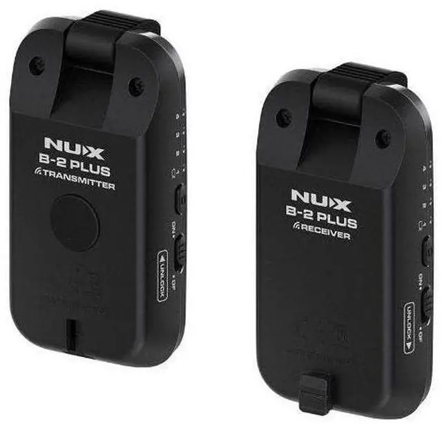 Alt view image 4 of 6 - B-2 Plus 2.4GHz Guitar Wireless System, HD Audio Quality, Ultra-Low Latency, 4 Optional Channels, Plug and Play, Guitar Friendly,Smart Design