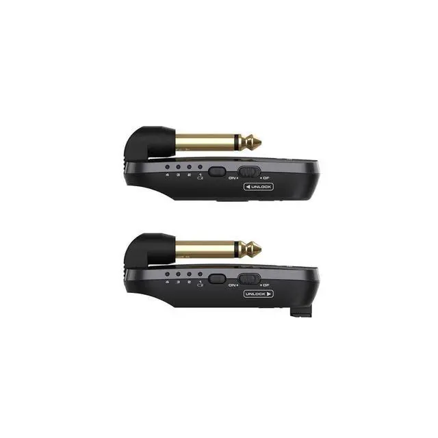 Alt view image 5 of 6 - B-2 Plus 2.4GHz Guitar Wireless System, HD Audio Quality, Ultra-Low Latency, 4 Optional Channels, Plug and Play, Guitar Friendly,Smart Design