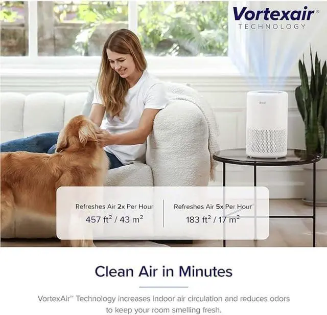 Alt view image 5 of 7 - Core 200S-P Air Purifier Genuine Replacement Filter, AHAM VERIFIDE, Supports HEPA Sleep Mode, High-Efficiency Activated Carbon, Removes Smoke, Odors, Allergens, Core 200S-RF, 1 Pack
