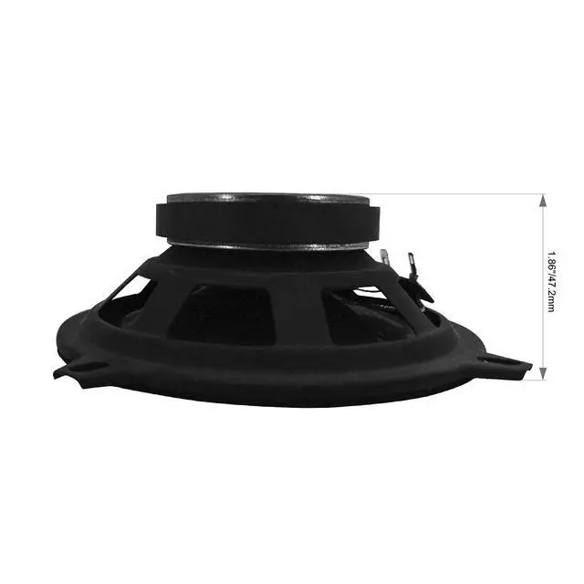 Alt view image 7 of 7 - 5.25" Speaker,Dual Cone Car Speaker,5 Door speaker Single Unit,Full Range,65W 4 Ohm,Wide Frequency Response,Enhanced Bass,Polypropylene Cone,Rubber Surround,OEM Replacement,Coaxial,Car Stereo System