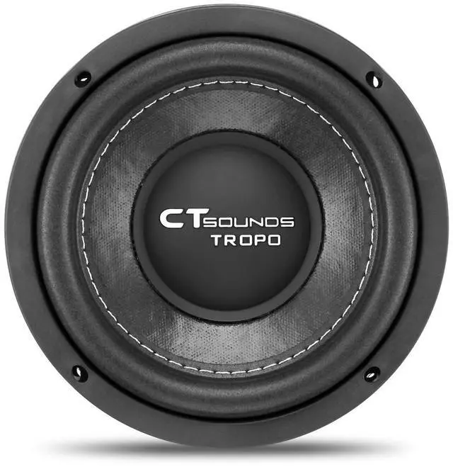 Alt view image 2 of 6 - TROPO-6.5-D2 400 Watts Max 6.5 Inch Car Subwoofer Dual 2 Ohm
