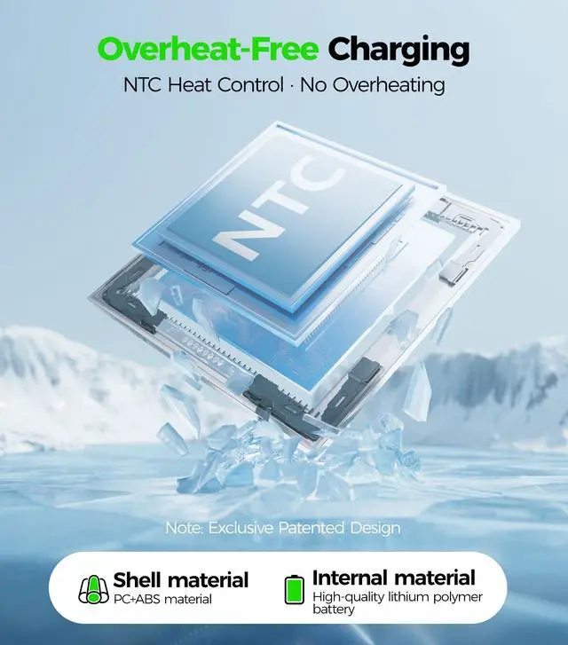 Alt view image 6 of 7 - Magnetic Portable Charger, 10000mAh MagSafe Power Bank Fast Charging with Stand, 3 in 1 Travel Essential Wireless Charger Station for iPhone 17/16/15/14/13/12, Apple Watch, Airpods, White