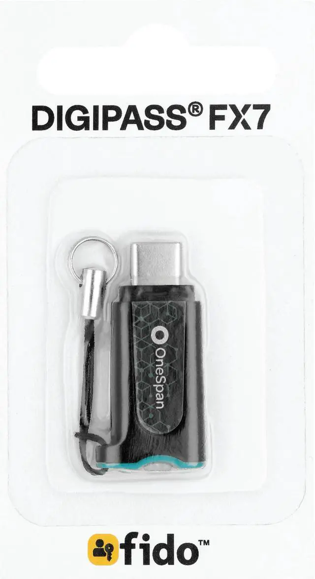 Alt view image 3 of 6 - DIGIPASS® FX7 Two-Factor authentication (2FA) Security Key, Connect via USB-C FIDO Certified - FIDO2, Protect Accounts Online, Passwordless Authentication, Secure Passkey, Phishing Resistent