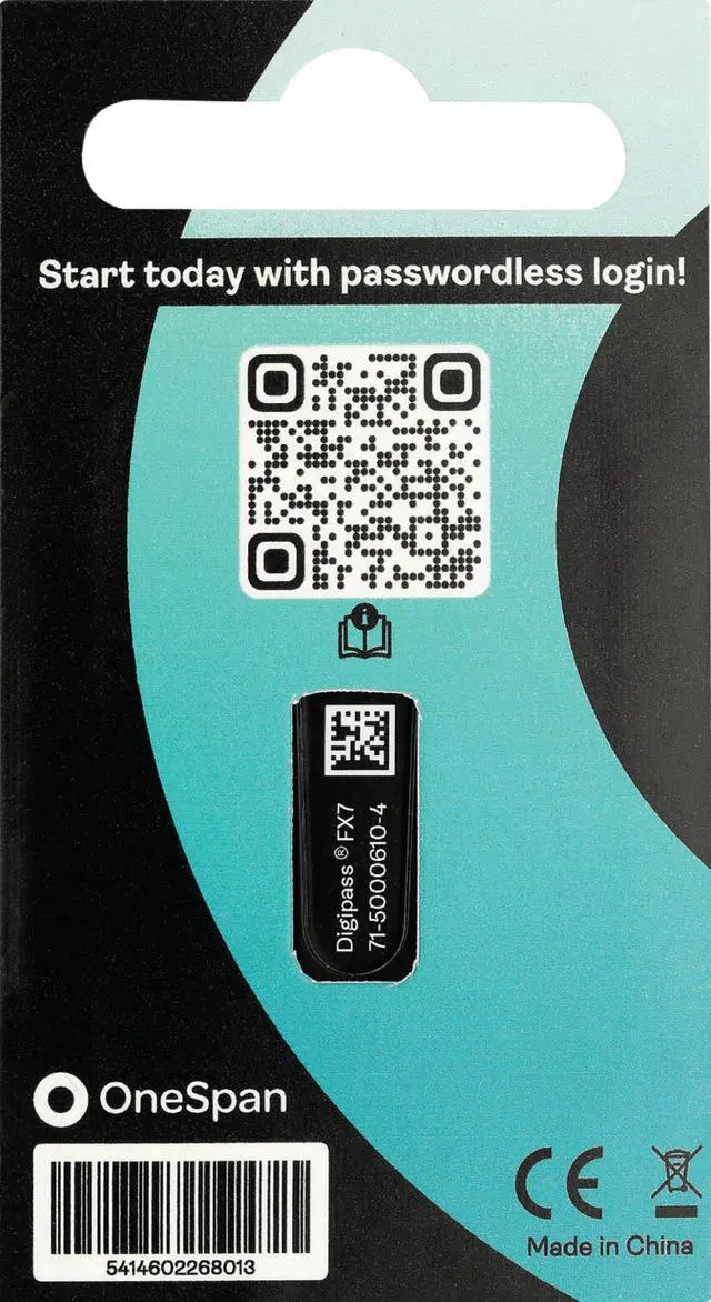 Alt view image 4 of 6 - DIGIPASS® FX7 Two-Factor authentication (2FA) Security Key, Connect via USB-C FIDO Certified - FIDO2, Protect Accounts Online, Passwordless Authentication, Secure Passkey, Phishing Resistent