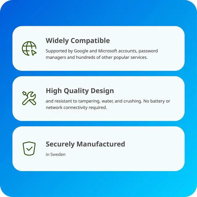 Alt view image 4 of 7 - Bio C (FIDO Edition) - Basic Compatibility - Multi-Factor authentication (MFA) Security Key and passkey, Connect via USB-C, Biometric, FIDO Certified - Protect Your Online Accounts
