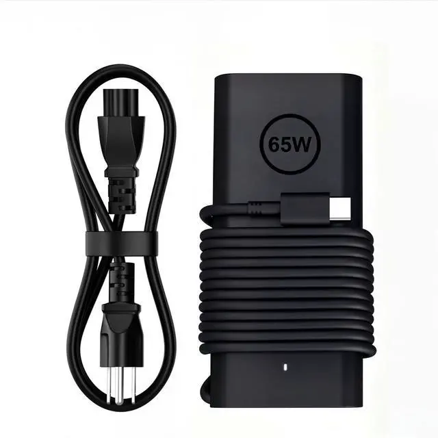 Main image of 65W USBC Laptop Charger Compatible with Dell Latitude 5450 5420 5350 7450 7430 7420, XPS 13, Inspiron 14 16, Chromebook 3100, Replacement for Dell Laptop 65 Watt USBC AC Aadpter Power Supply