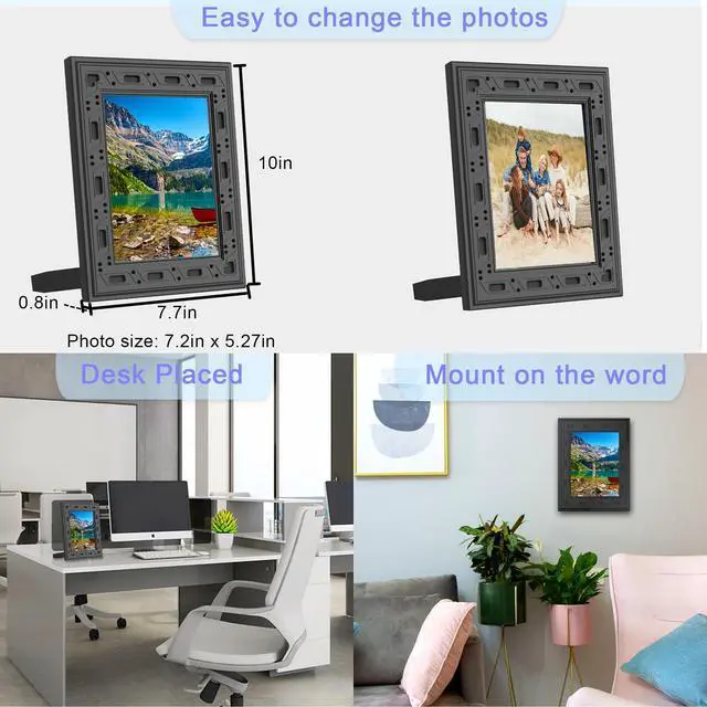 Alt view image 4 of 7 - Hidden Camera Picture Frame - Spy Camera - WiFi HD 1080P - Offline PIR Motion Detection Video Record Video-only Night Vision - 365 Days Standby Nanny Cam