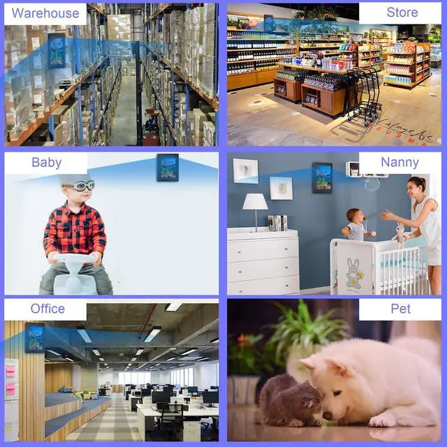 Alt view image 6 of 7 - Hidden Camera Picture Frame - Spy Camera - WiFi HD 1080P - Offline PIR Motion Detection Video Record Video-only Night Vision - 365 Days Standby Nanny Cam