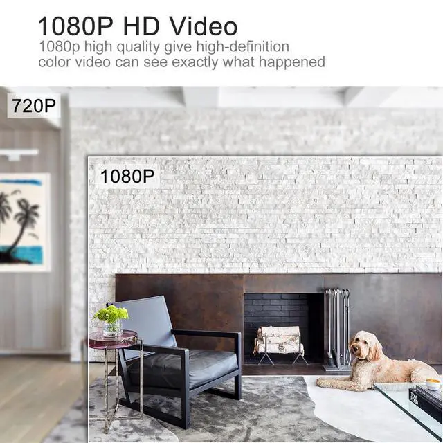 Alt view image 2 of 7 - WiFi Security Camera Hidden Camera Clock 1080P Spy Clock Camera with Night Vision/Motion Detection Wireless Nanny Cam Secret Cameras for Home Office Surveillance No Audio