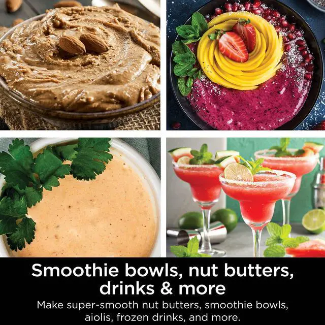 Alt view image 4 of 7 - SS151 TWISTi Blender DUO, High-Speed 1600 WP Smoothie Maker & Nutrient Extractor* 5 Functions Smoothie, Spreads & More, smartTORQUE, 34-oz. Pitcher & (2) To-Go Cups, Gray