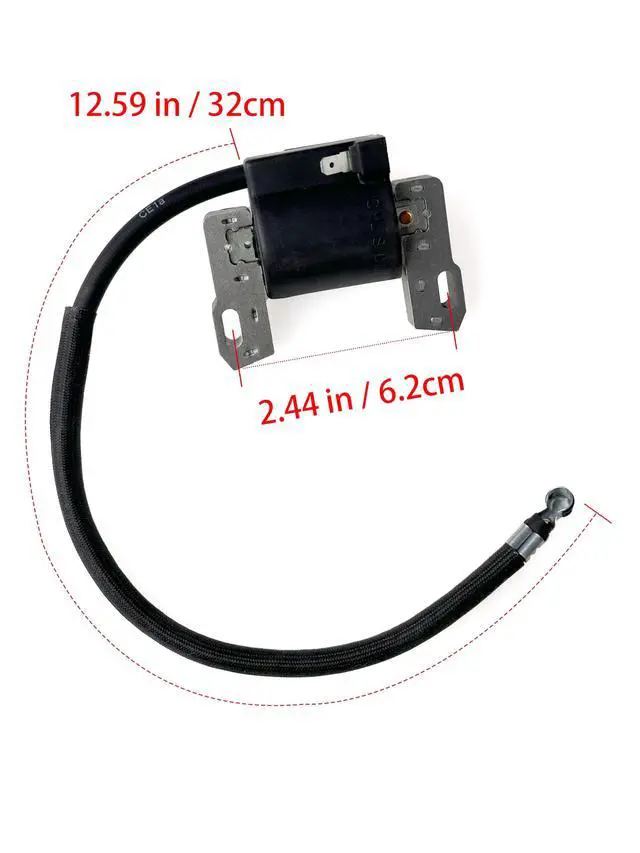 Alt view image 2 of 5 - 592846 799651 Ignition coil for Briggs & Stratton 691060 845126 2pcs Armature Magneto for B&S 592846 799651 473177 18HP 20HP 24HP Intek V-Twin Lawn Mover