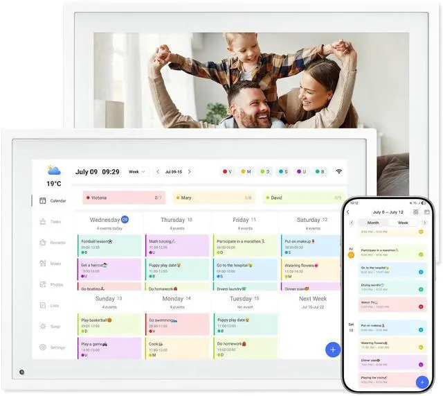 Main image of Digital Calendar,10.1 Inch Planner Electronic Calendar&Chore Chart,Smart Calendar Touchscreen Interactive Display for Family Schedules,Bussiness Working tasks,Great for Organizing Your Routines
