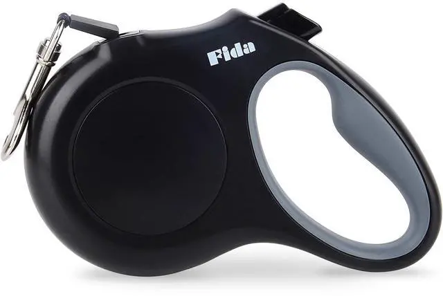 Main image of Retractable Dog Leash, 16 ft Dog Walking Leash for Small Dogs up to 26 lbs, 360° Tangle Free, Black