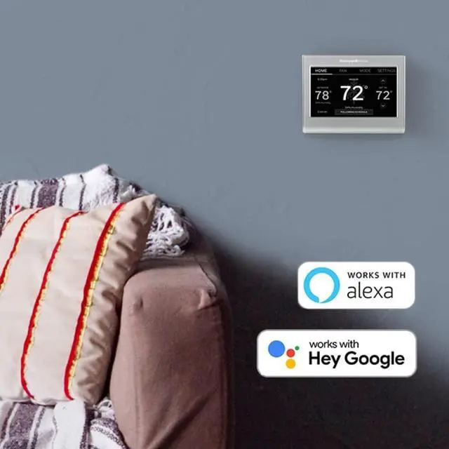 Alt view image 5 of 7 - RENEWRTH9585WF Wi-Fi Smart Color Thermostat