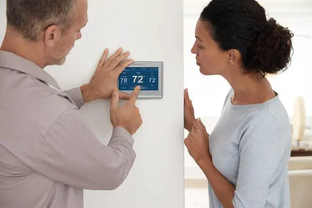 Alt view image 7 of 7 - RENEWRTH9585WF Wi-Fi Smart Color Thermostat