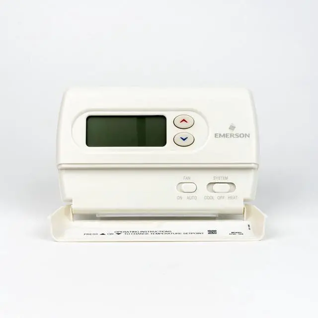 Alt view image 2 of 4 - Emerson 1F86-344 Non-Programmable Thermostat for Single-Stage Systems