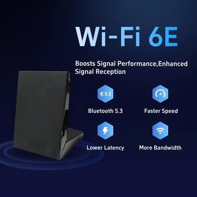 Alt view image 3 of 7 - 2T2R Antenna Dual Band Wi-Fi Moving Antenna with 2.62ft Extension Cable for PC Desktop Computer Motherboard WiFi Wireless Network Router