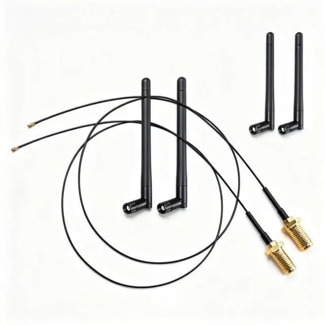 Alt view image 5 of 7 - 2.4G 5G Dual Band Antenna, Works with Both 2.4GHz and 5GHz Wireless Networks.