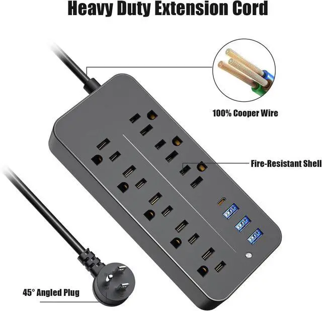 Alt view image 7 of 7 - USB Charging Station harger Station Hub, USB Wall Charger has Fast Charging auto-Detection Technology Safety Guarantee for Cell Phones, Tablets, laptops and Other Electronic Products