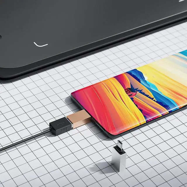 Alt view image 2 of 7 - Drawing Tablet Graphics, M708 V2 Upgrade PC&Computer&Android Device,10x6 Inch Ultra Thin Large Graphic for PC, Pad with 8 Hot Keys Upgrade 16384 Level Battery-Free Stylus for Unleash Creativity