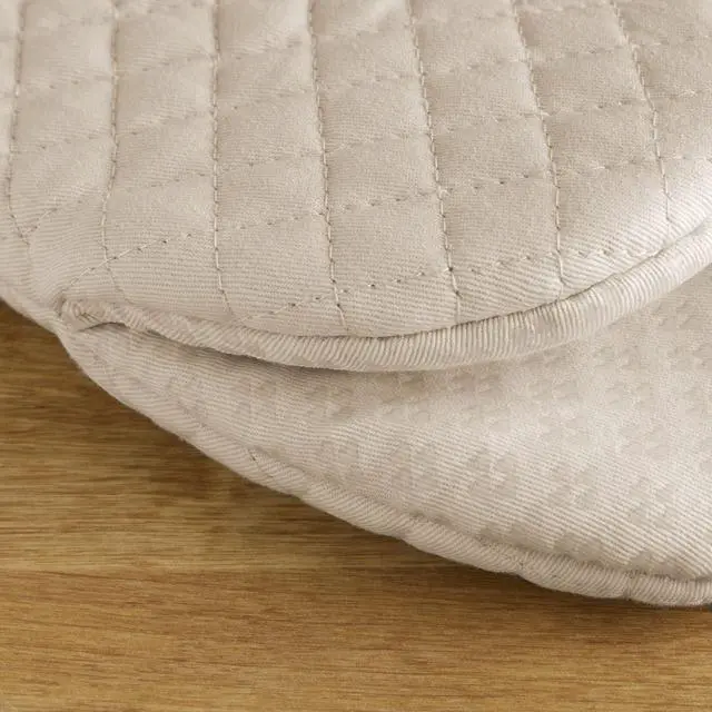 Alt view image 4 of 6 - Asteroid Mini Oven Mitt Set, 5.5"x8", Milkshake Tan, 2 Piece