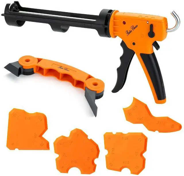 Main image of 10:1 Thrust Ratio, 3 in 1 Caulk Gun No Drip, Caulking Tool Gun, Hand Caulking Guns, Silicone Gun, Caulking Gun Tool, No Drip Caulk Gun