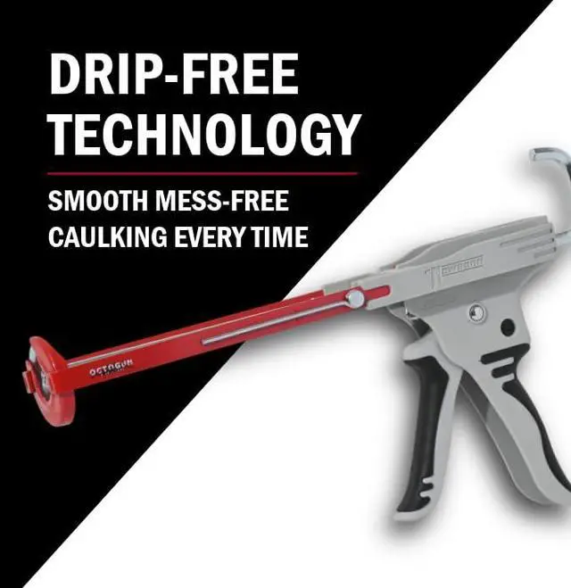 Alt view image 3 of 7 - 212-HTD Drip-Free Caulk Gun, HybridTech Series Model