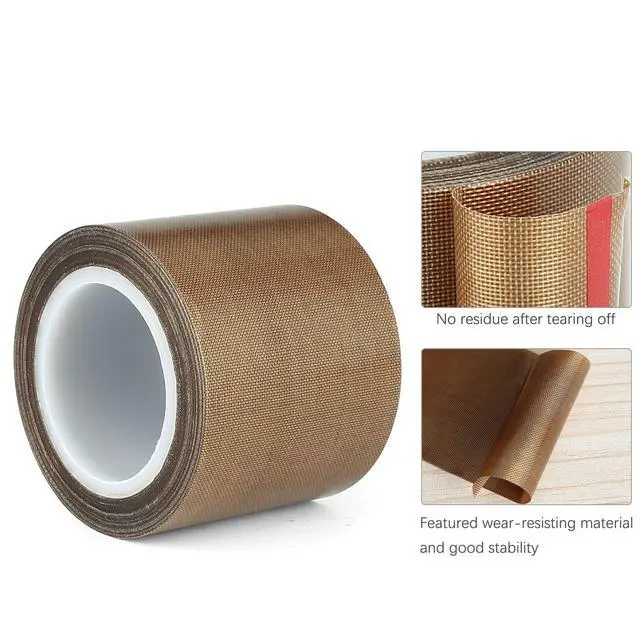 Alt view image 3 of 7 - Teflon Tape PTFE Tape for Vacuum Sealer Machine | High Temperature Tape Suitable for Weston, Seal A Meal, Cabellas Vacuum Sealer(1/2-inch x 33 Feet)