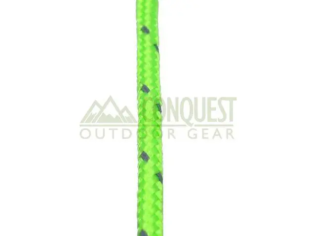 Alt view image 2 of 4 - Ultra Light - 2mm Dyneema Tent Guy Guide Reflective Green Rope - 200kg Breaking Strain - Suitable for sailing, dinghy, yachting, cruising - 20 Meter