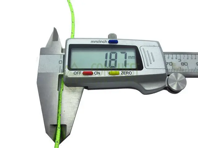 Alt view image 3 of 4 - Ultra Light - 2mm Dyneema Tent Guy Guide Reflective Green Rope - 200kg Breaking Strain - Suitable for sailing, dinghy, yachting, cruising - 20 Meter