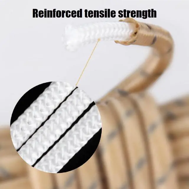 Alt view image 2 of 6 - Tent Wind Ropes with Tensioners Cord Adjuster, 4pcs 13ft Reflective Rope for Camping, Hiking, Canopy Shelter, Outdoor Activity(Black)
