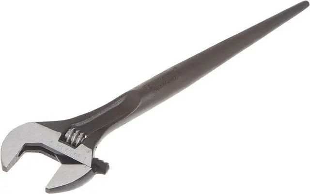 Alt view image 3 of 7 - 10" Adjustable Black Oxide Construction Wrench - AT210SPUD