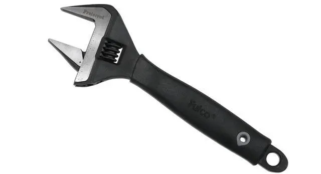 Main image of Plumbing Adjustable Wrench, Black Phosphate Finish, 4 Available Size Options 6-inch, 8-inch, 10-inch, 12-inch - T08002