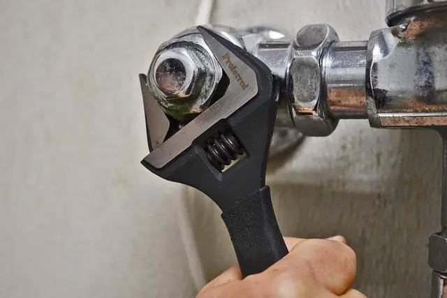 Alt view image 6 of 6 - Plumbing Adjustable Wrench, Black Phosphate Finish, 4 Available Size Options 6-inch, 8-inch, 10-inch, 12-inch - T08002