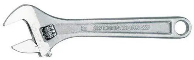 Alt view image 2 of 2 - Adjustable Wrench, 8-Inch (CMMT81622)