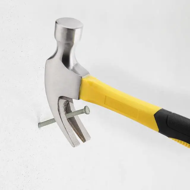 Alt view image 7 of 7 - 2 PCS 24oz Claw Hammer, Forged Steel Nail Hammer with Non Slip Handle, Framing Rip Claw Hammer for Woodworking