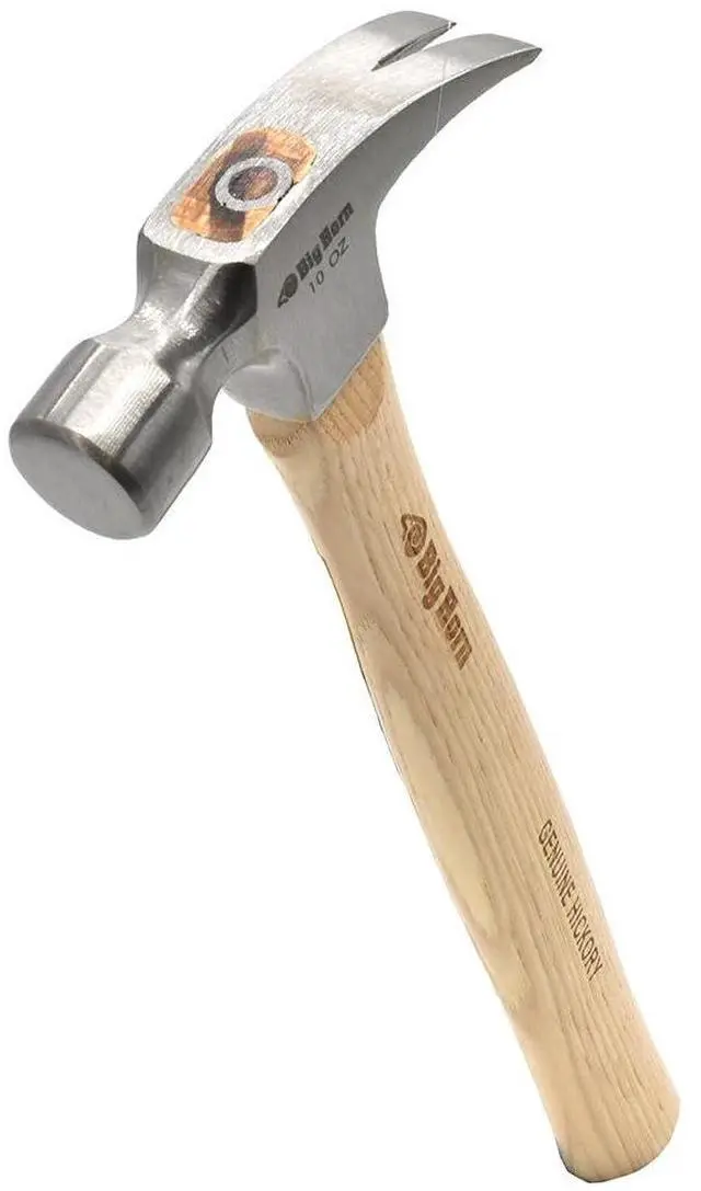 Main image of 15126 10 Oz Claw Hammer with Hickory Straight Handle