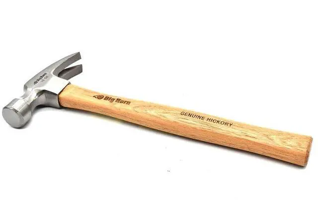Alt view image 4 of 5 - 15126 10 Oz Claw Hammer with Hickory Straight Handle