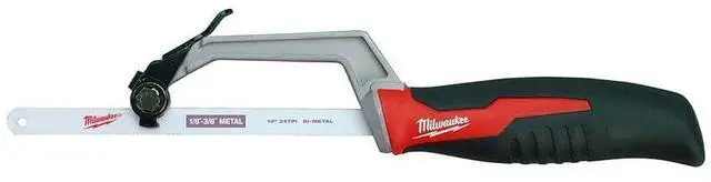 Main image of 48-22-0012 Compact Hand Operated Hack Saw w/ Tool-Less Blade Change (10 Inch Blade Included)
